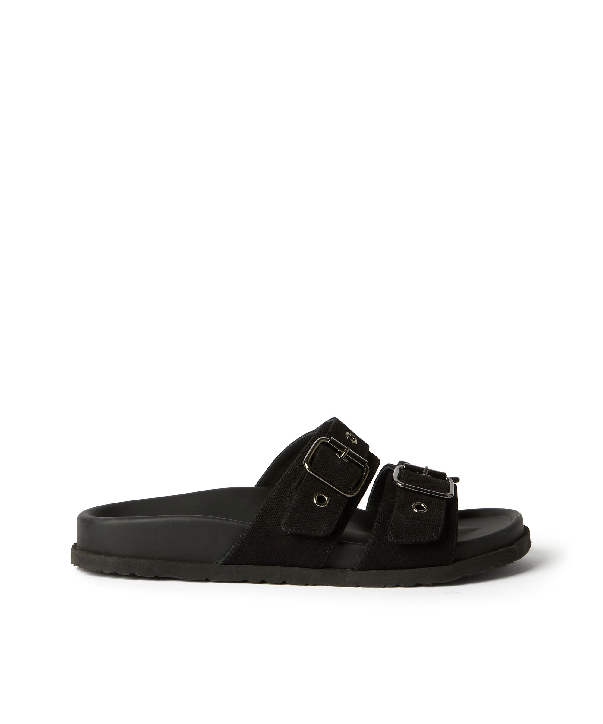 Slipper with buckle and eyelets - 3