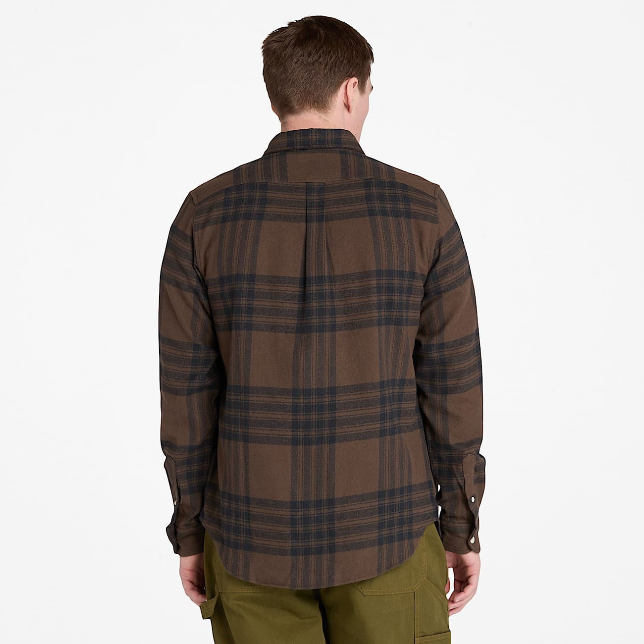 Men's Midweight Flannel Check Shirt - 5