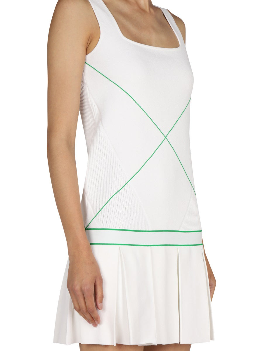 Bottega Veneta Women Logo Embroidery Dress - 3