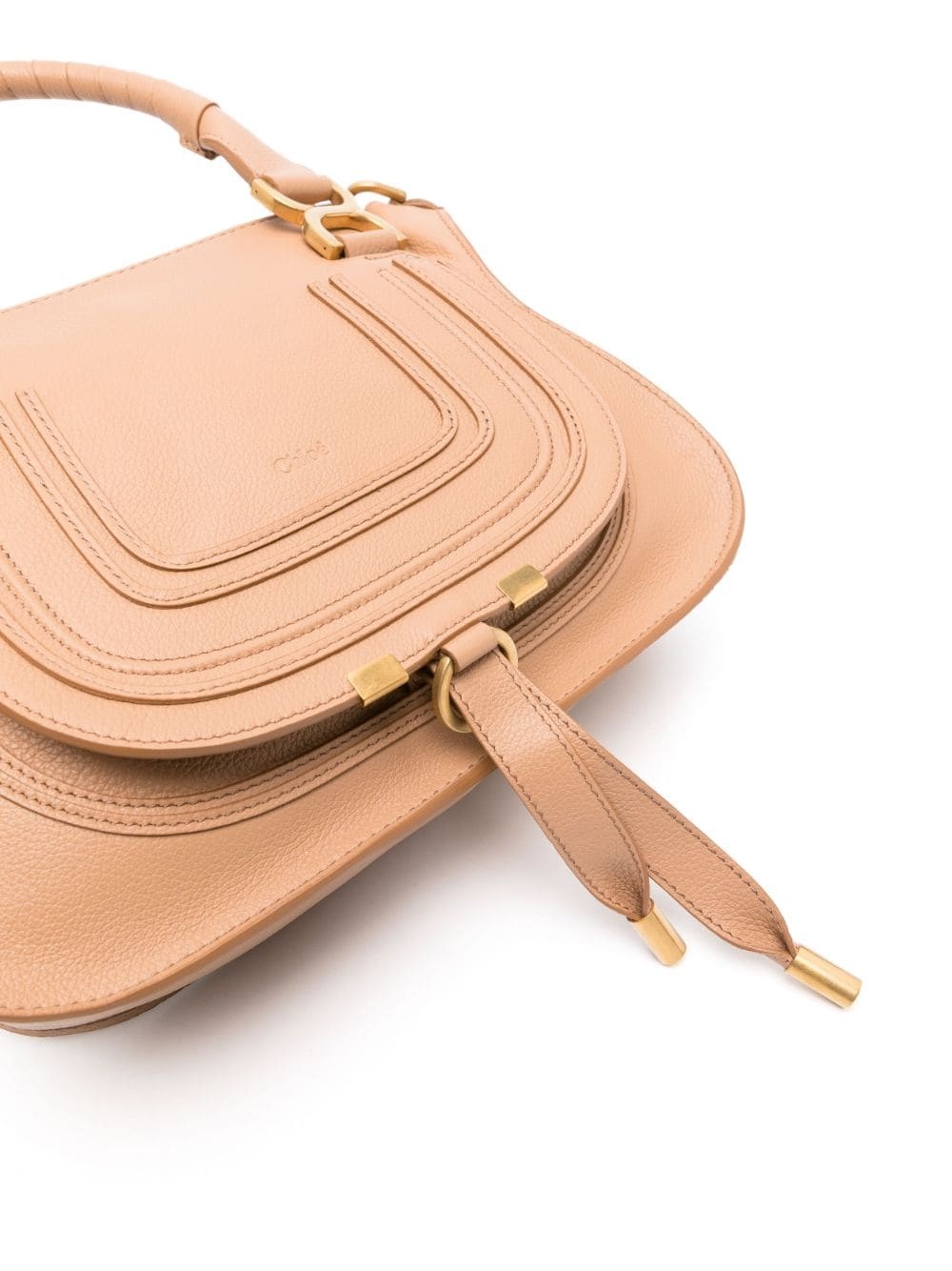 small Marcie leather tote bag - 4