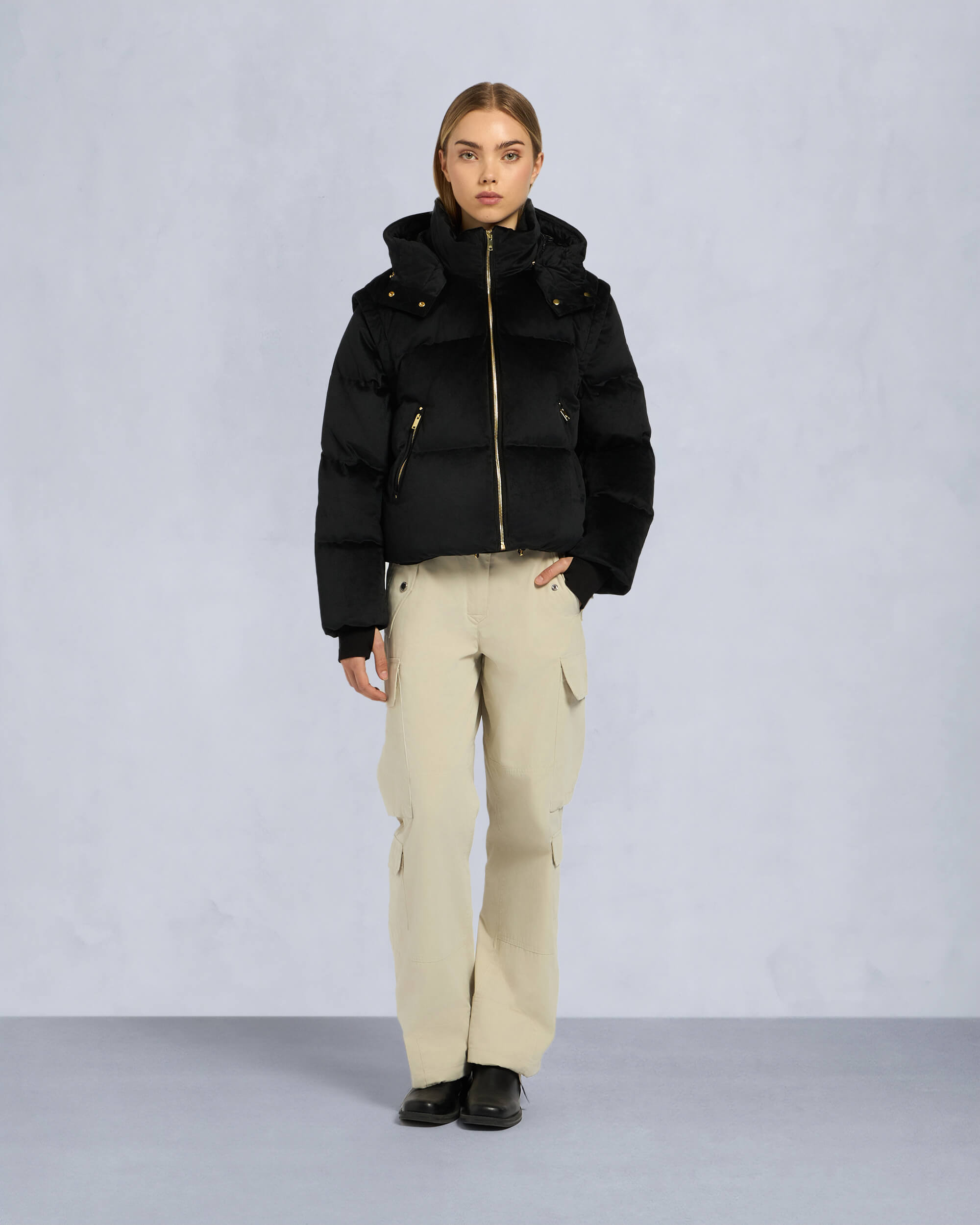 GOLD SERIES MISTI VELOUR PUFFER - 2