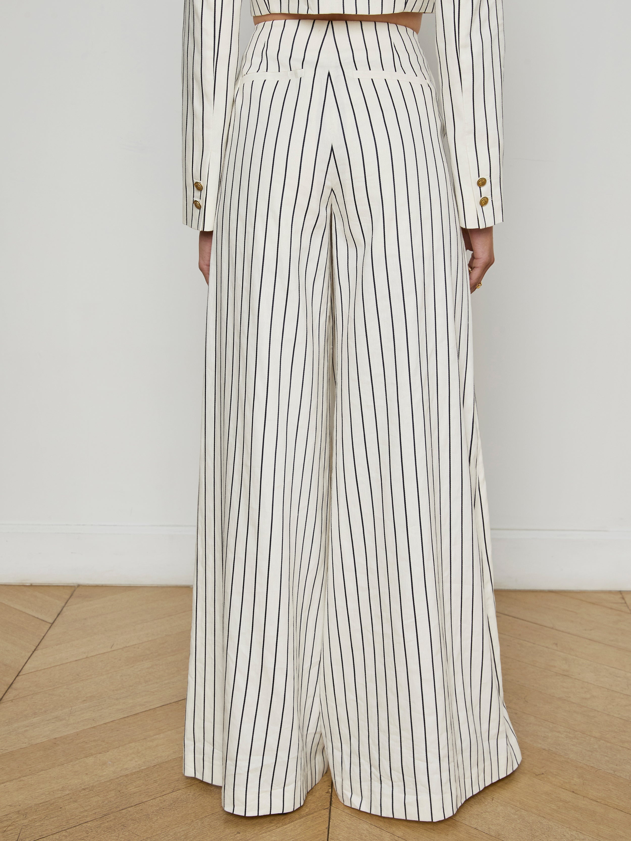 Kingston Striped Wide-Leg Pant - 5