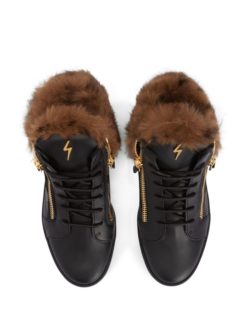 Nicki leather sneakers 4