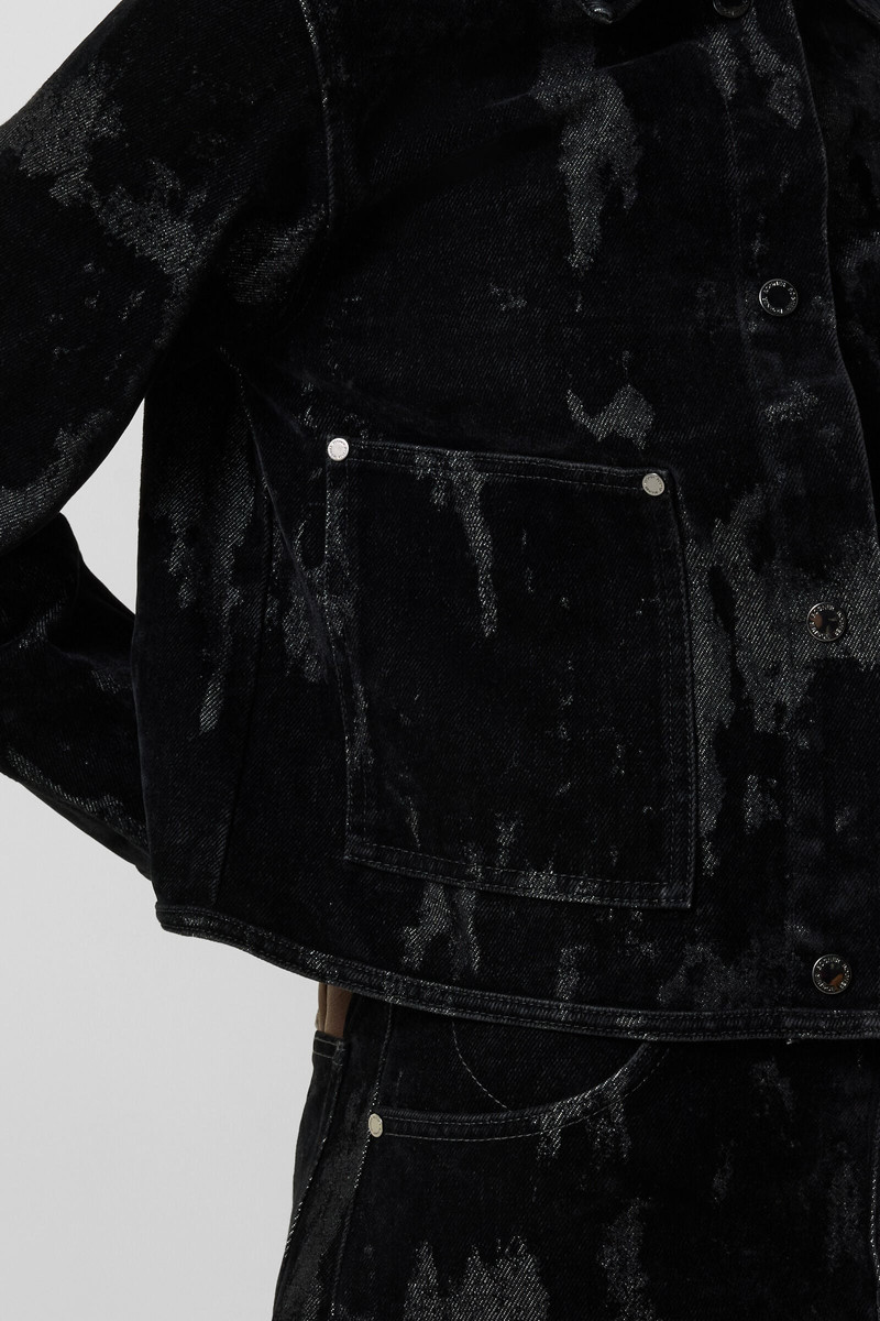 Lore Denim Jacket in Black 6