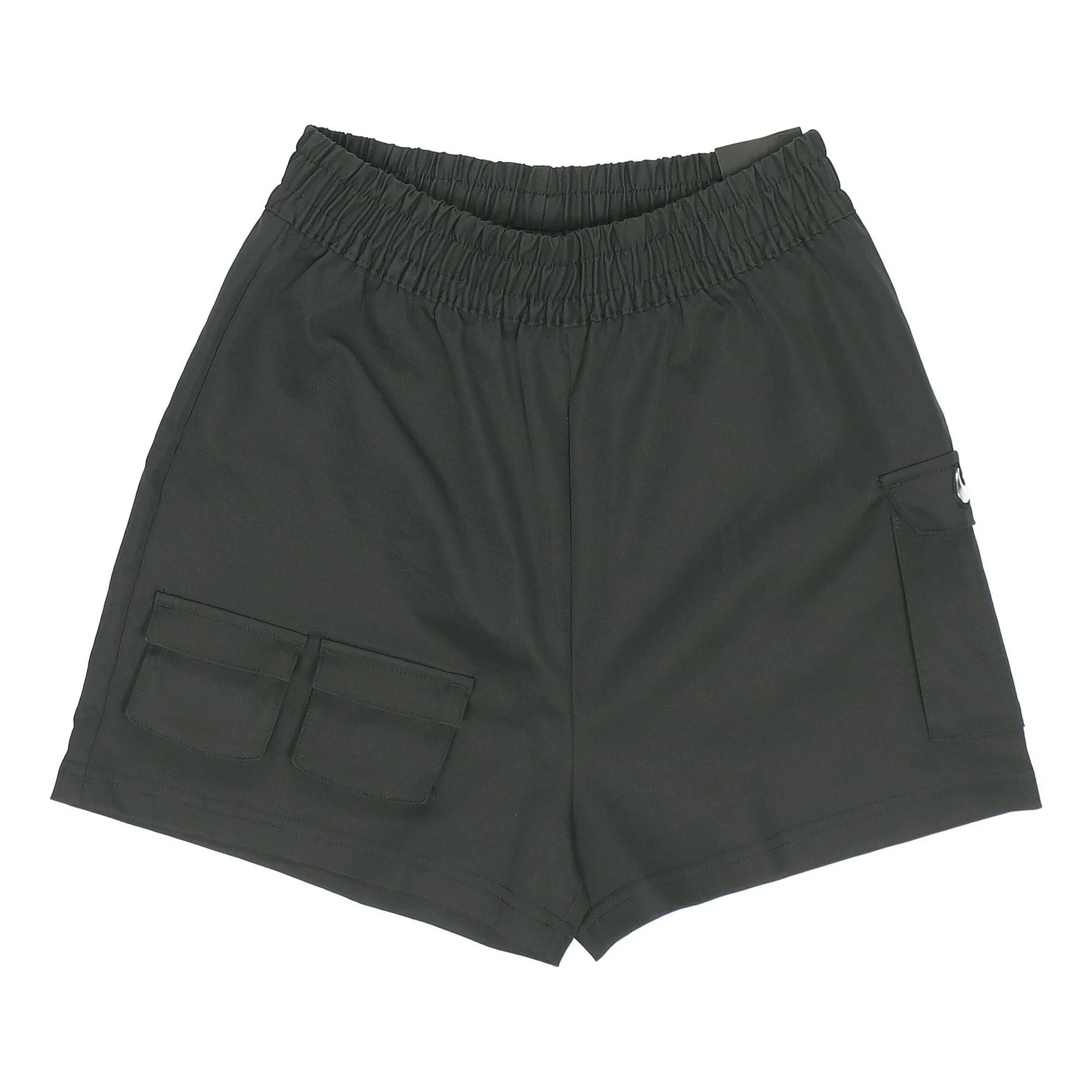 (WMNS) Nike Sportswear Swoosh Sports Running Multiple Pockets Woven Shorts Black CZ9382-010 - 1