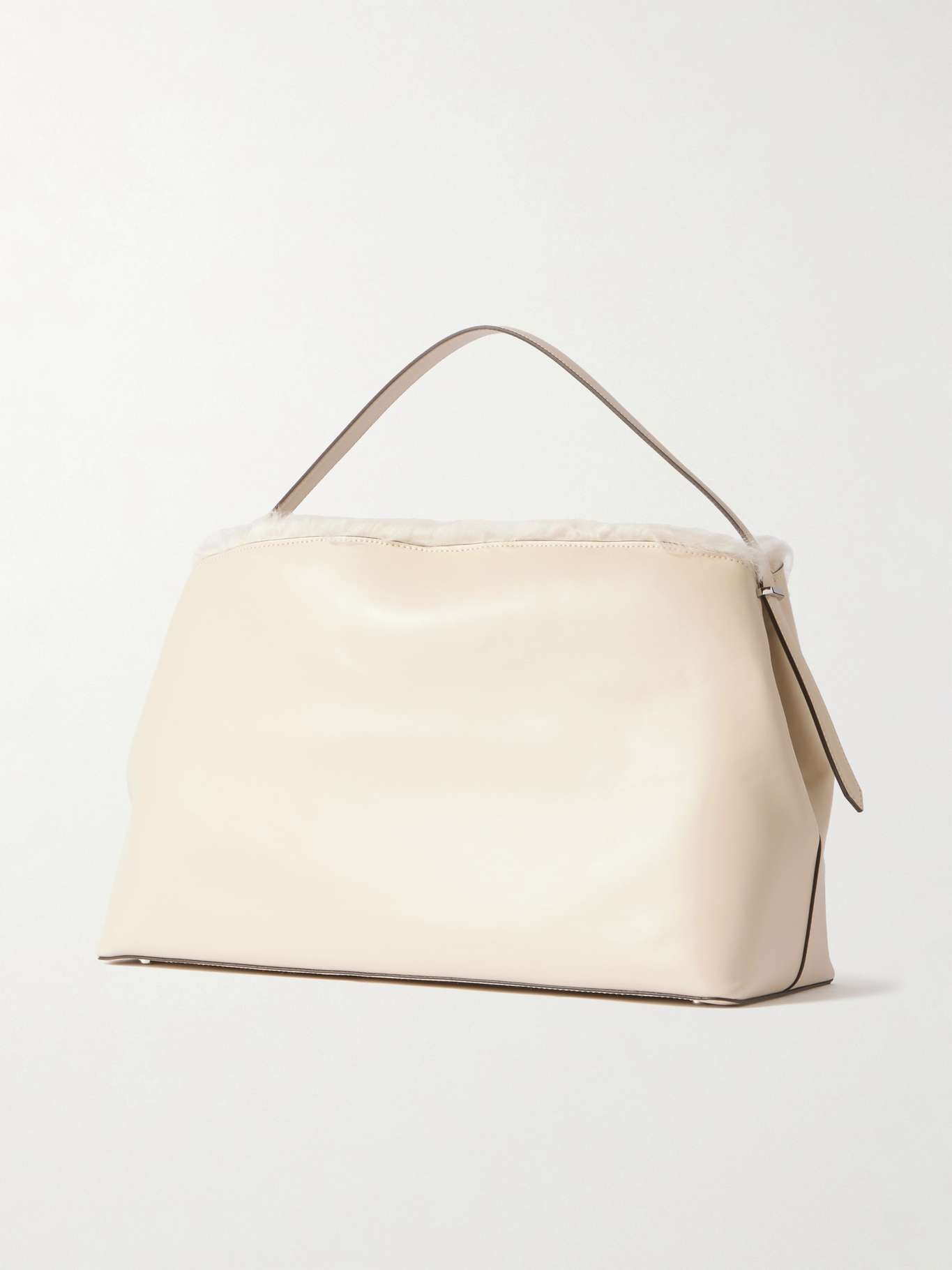 T-Lock shearling shoulder bag - 3