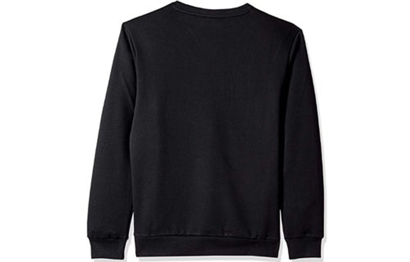 PUMA PUMA logo Printed Sports Pullover Fleece Black 855069-01 outlook