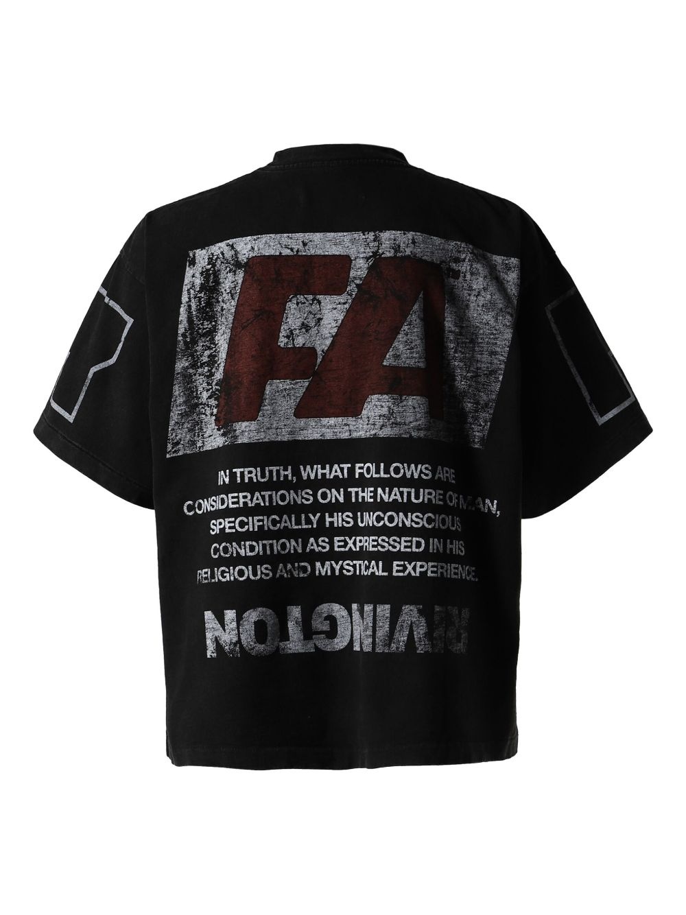 RIVINGTON roi Rebis Nature Os Man CVA T-shirt | REVERSIBLE
