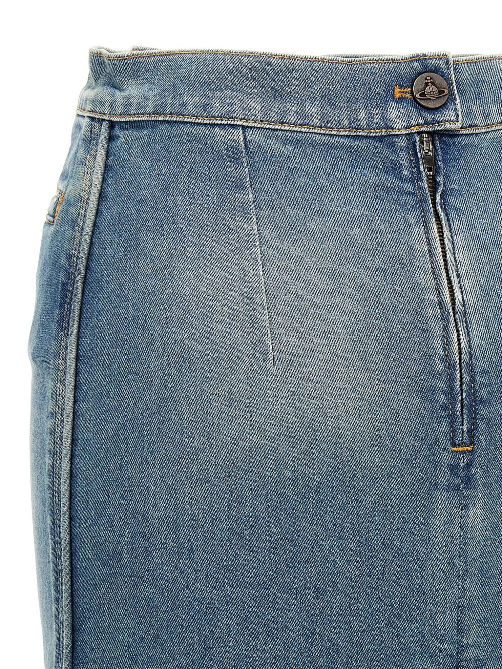 Orb logo embroidery skirt - 4