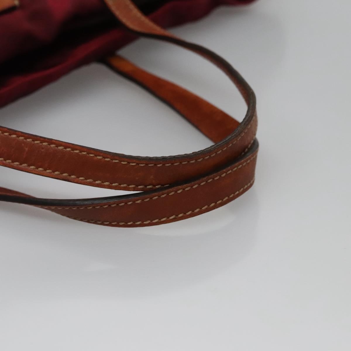 GUCCI GG Canvas Tote Bag Nylon Red - 7
