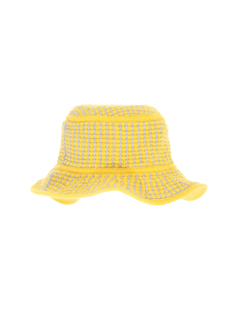 KNIT BUCKET HAT - 1