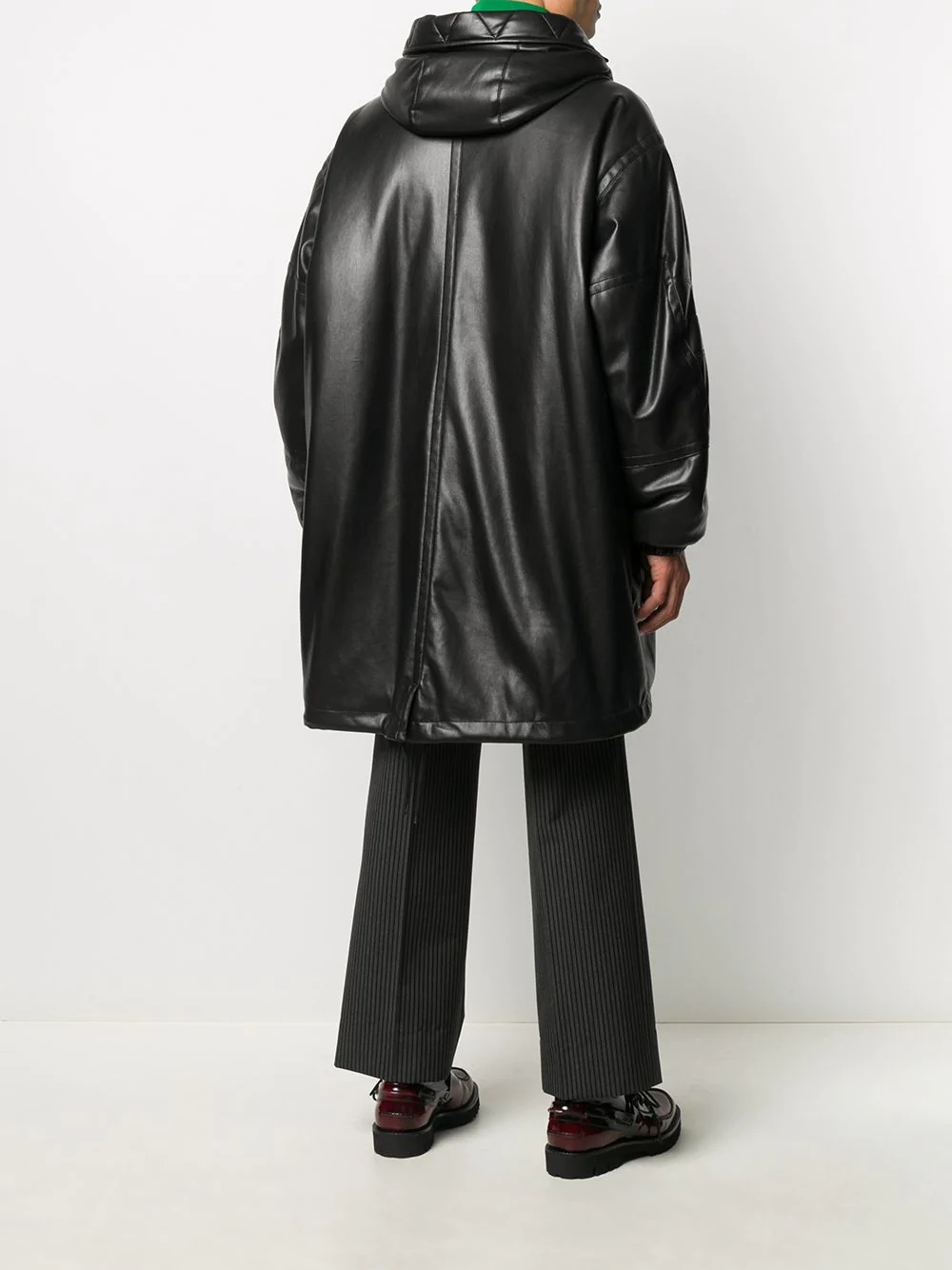 laminated finish raincoat - 4