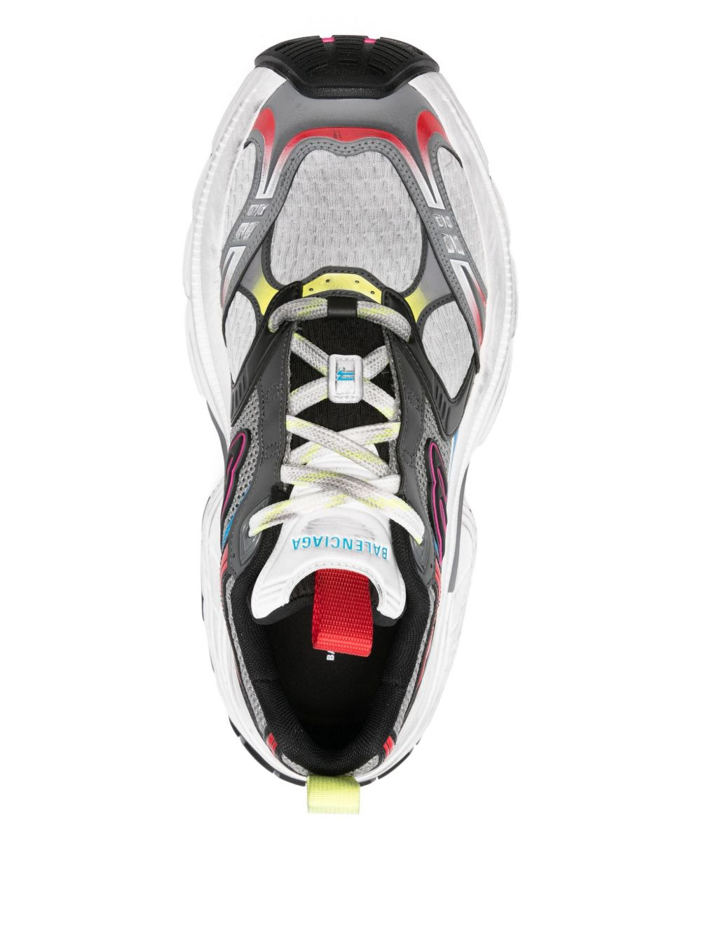 6XL multi-panelled chunky trainers - 4