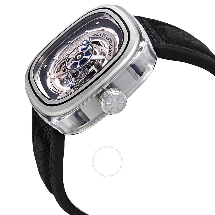 Sevenfriday - Sevenfriday S-Series Rhodium Dial Automatic Men's Watch S1/01 - 2