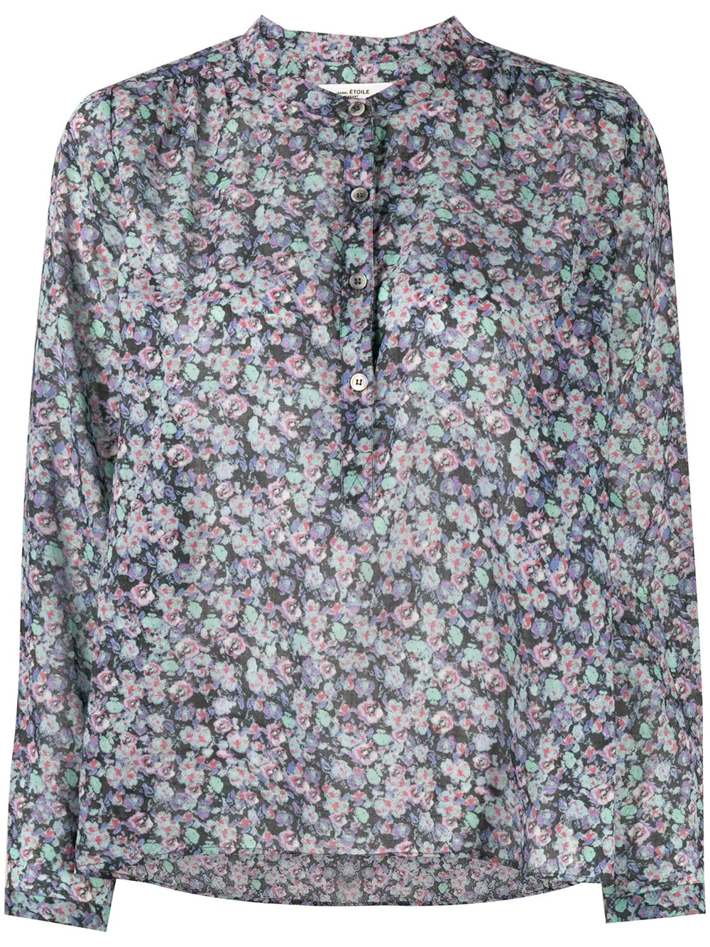 Mexika floral-print cotton shirt - 1