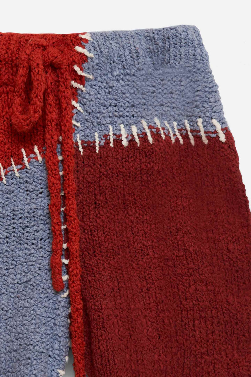 PATCHWORK BOUCLE SHORT 4