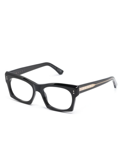 Marni Kawasan Falls cat-eye glasses outlook