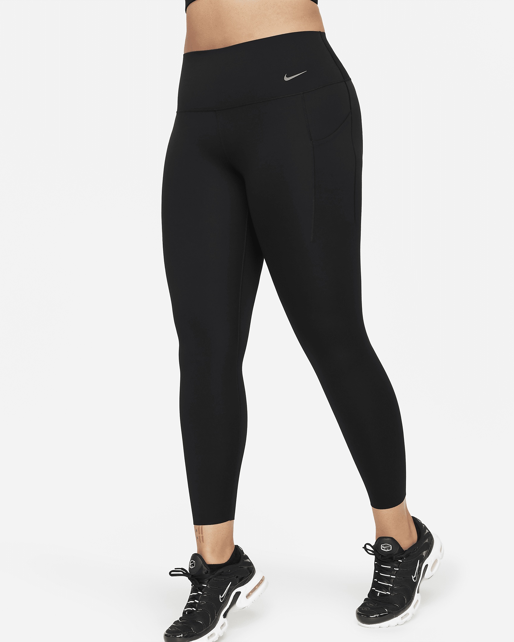 Nike Universa Women's Medium-Support High-Waisted 7/8 Leggings with Pockets - 3