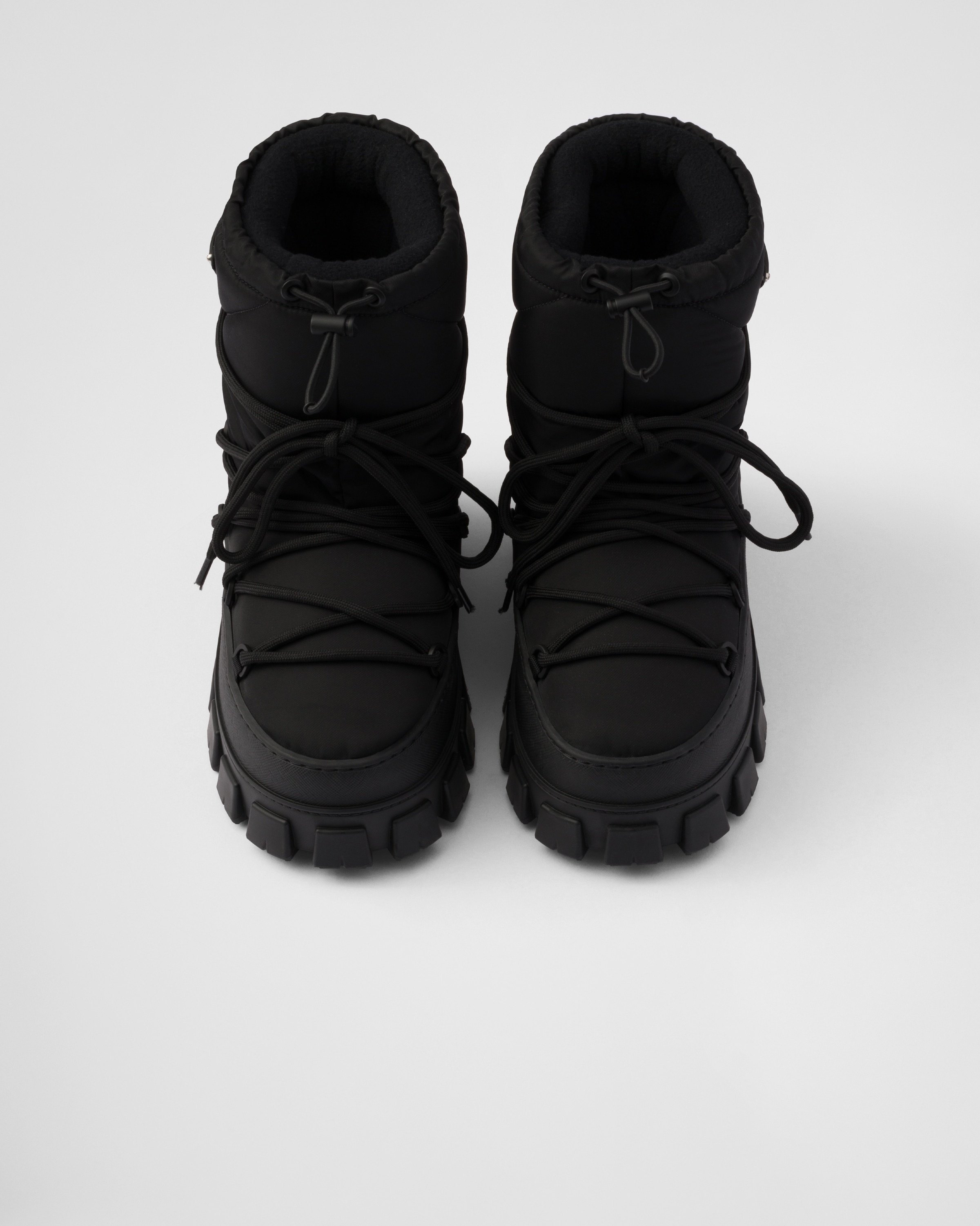 Re-Nylon gabardine après-ski boots - 3