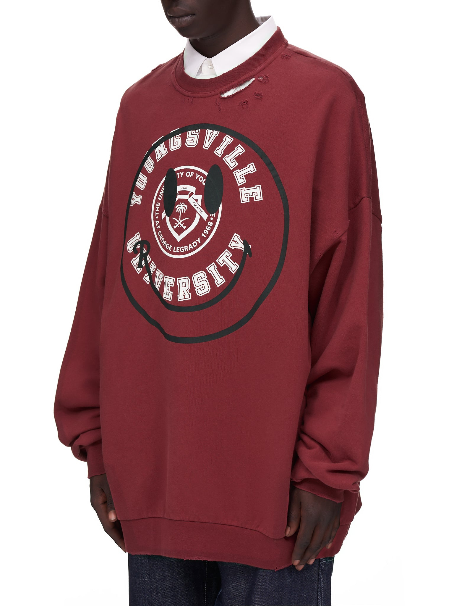 College Smiley Sweatshirt - 2
