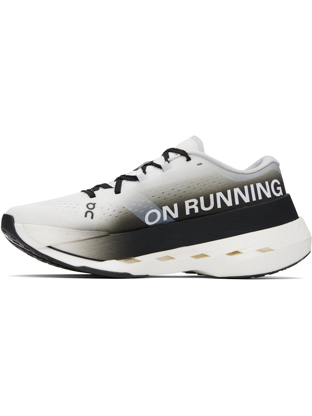 White & Black Cloudboom Max Sneakers - 3