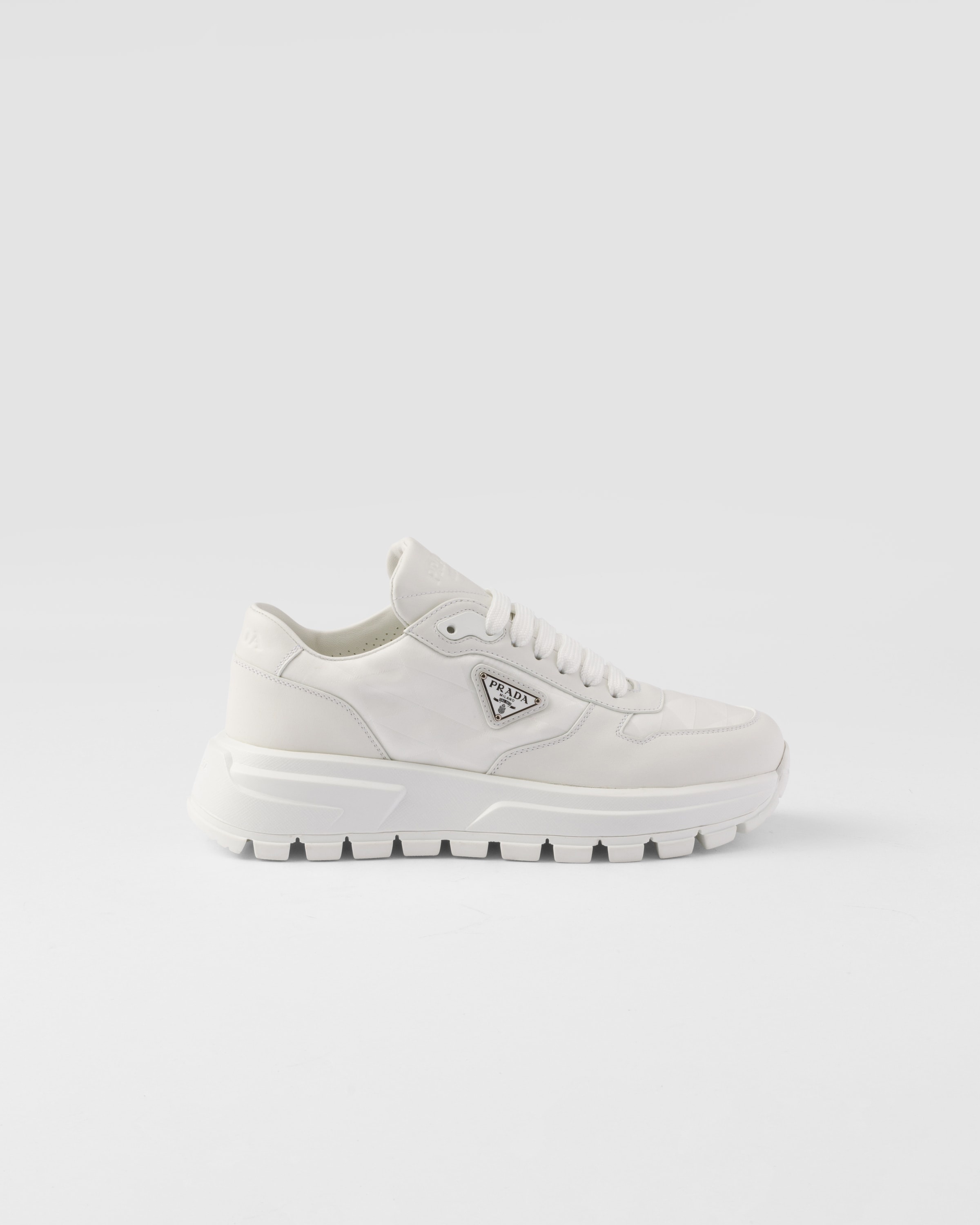 PRAX 01 Re-Nylon and leather sneakers - 2
