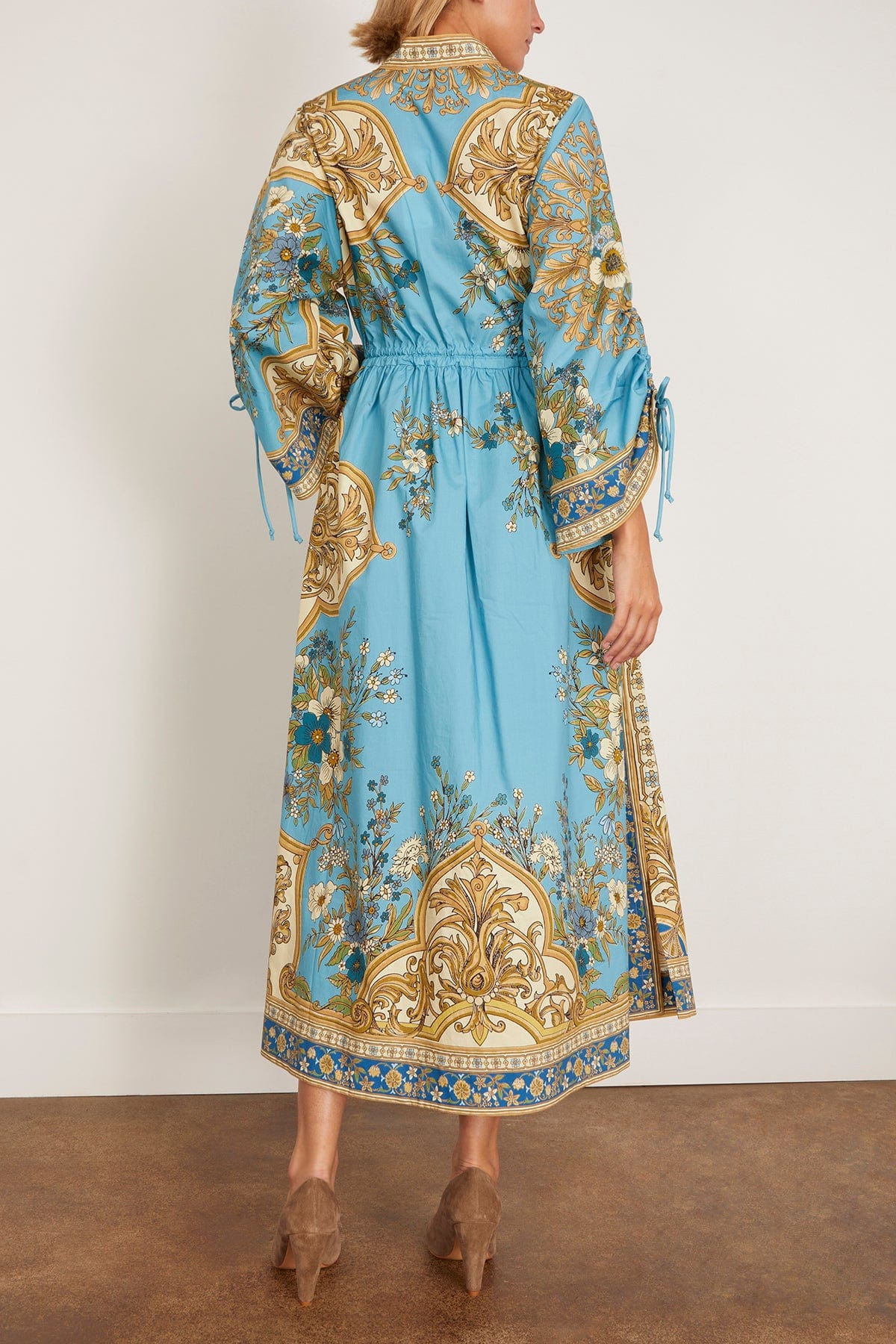 Cassie Pool Dress in Blue - 4