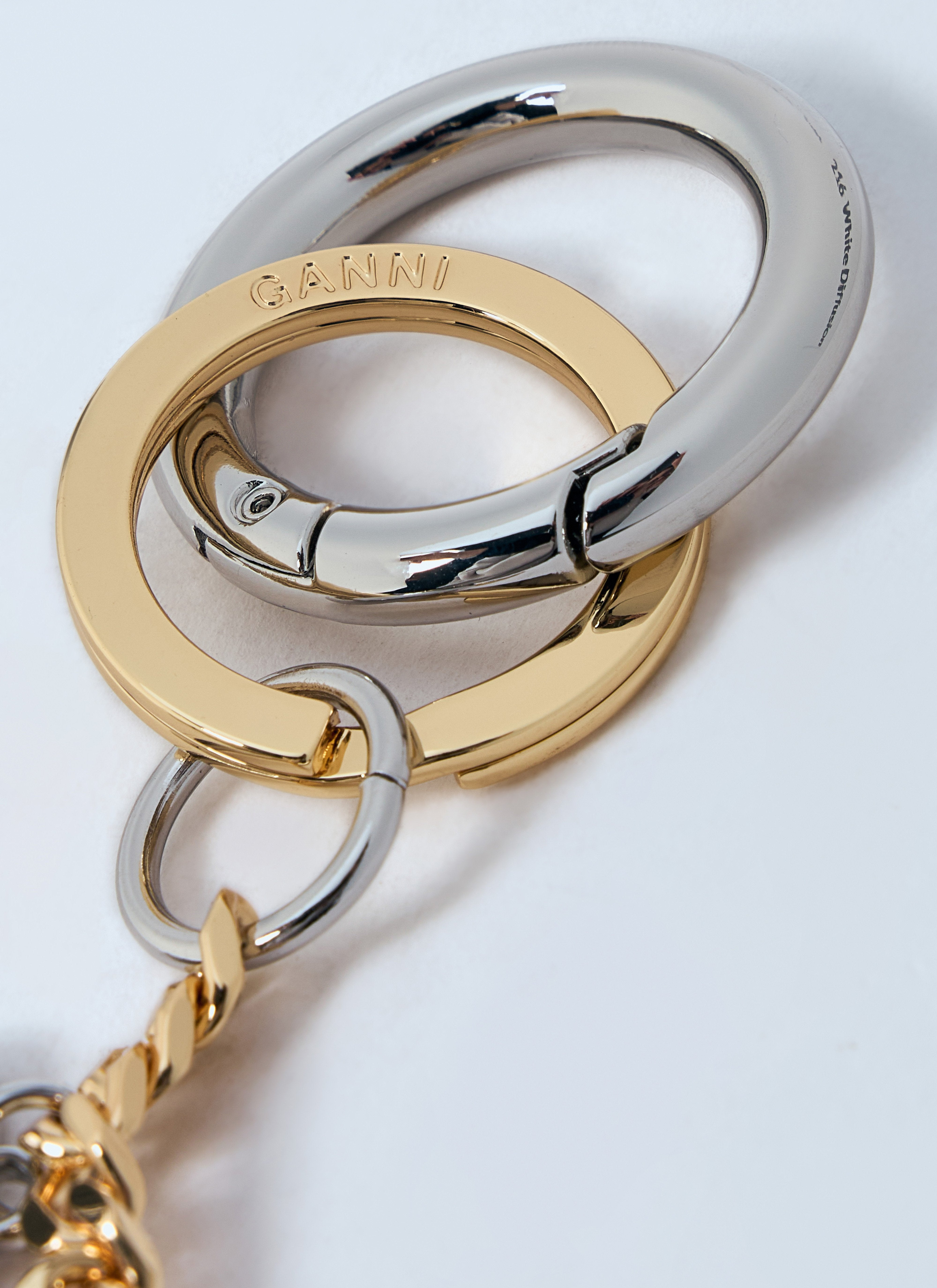 Ganni Women Bou Charm Keyring - 7