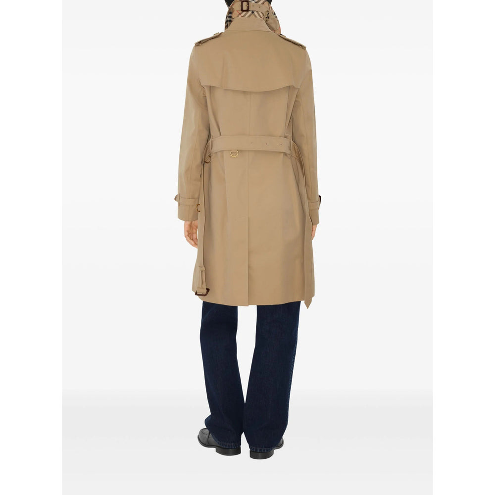 Burberry Neutrals Coats - Trench & Raincoats Women - 4