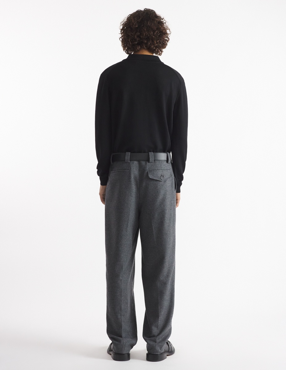 BOLD FOX HEAD PATCH POLO JUMPER - 5