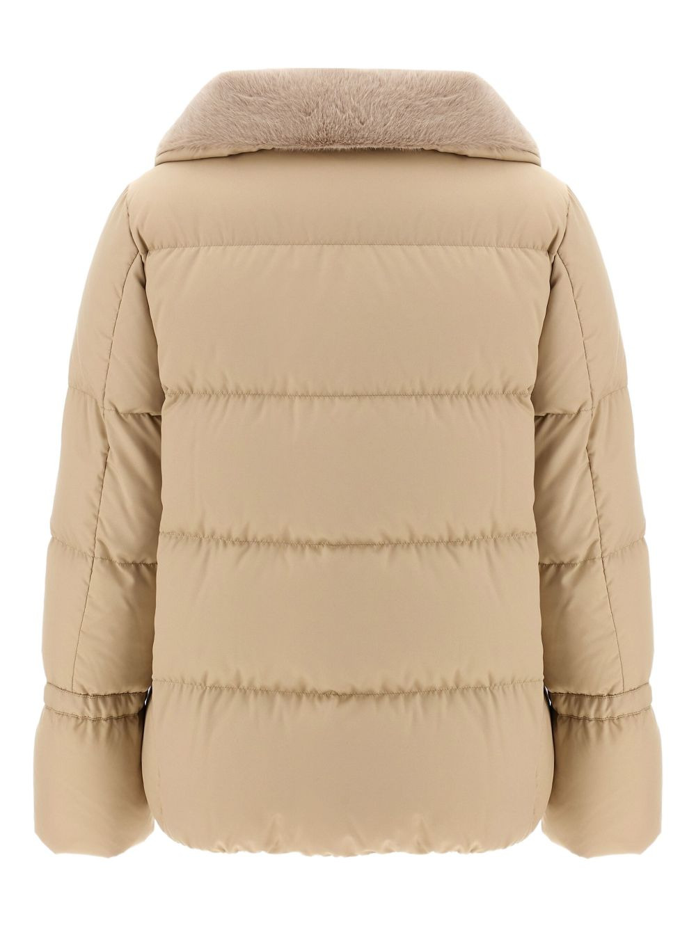 quilted high-neck puffer jacket - 2