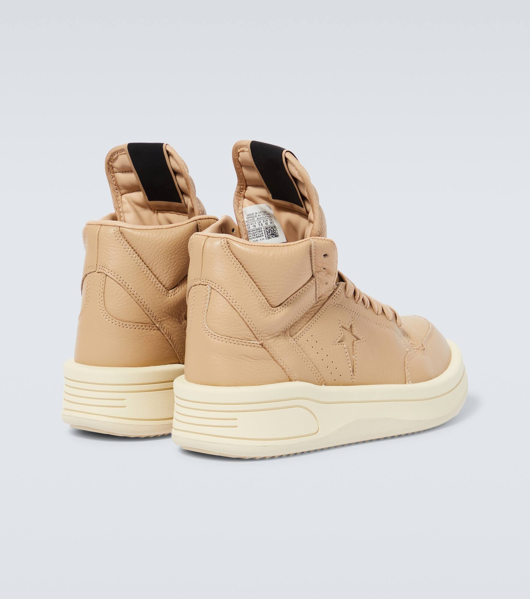 x Converse TURBOWPN leather high-top sneakers - 6