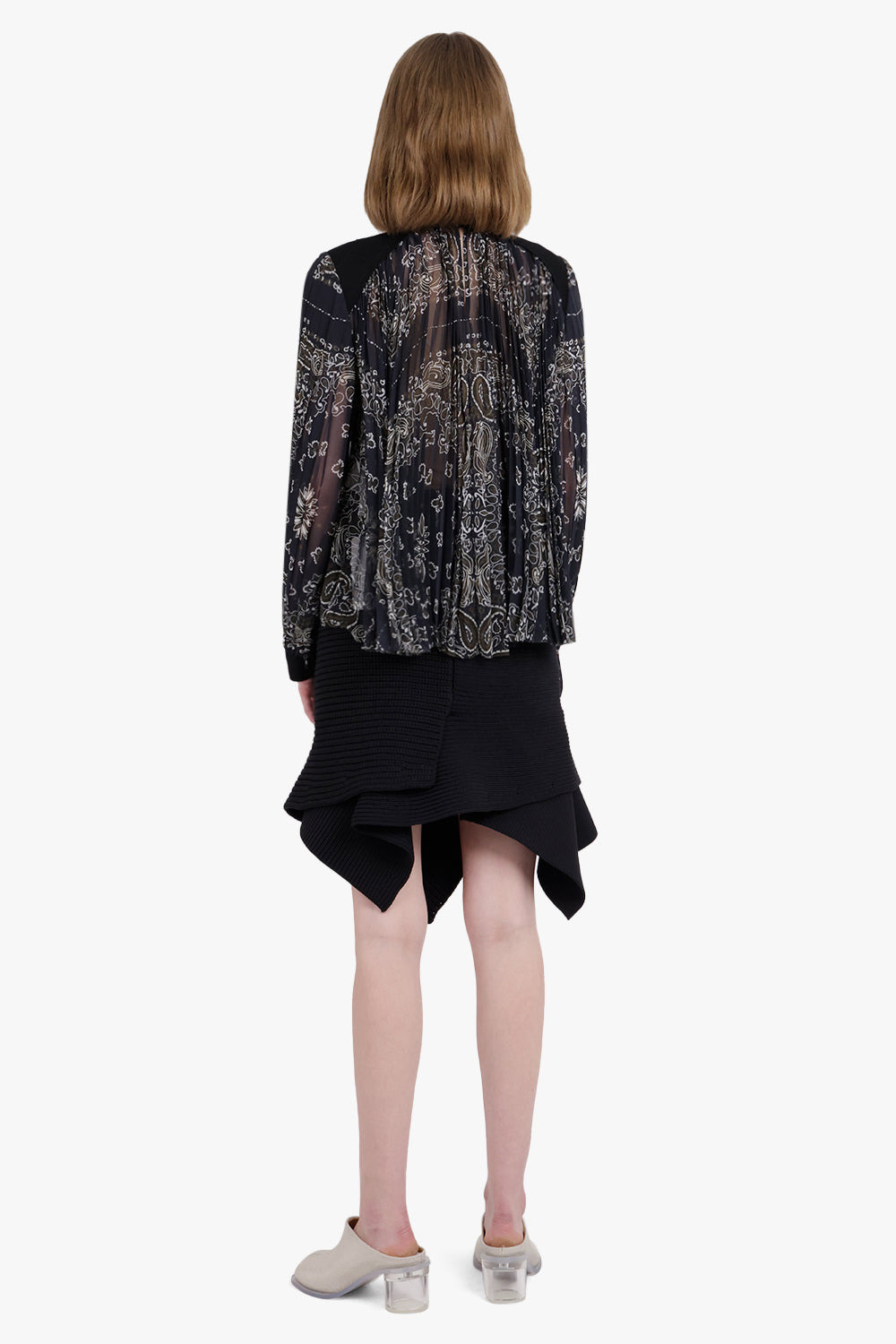KNIT SKIRT | BLACK - 3