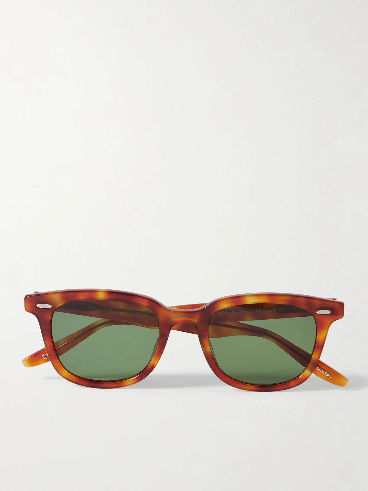 Cecil D-frame Tortoiseshell Acetate Sunglasses - 1