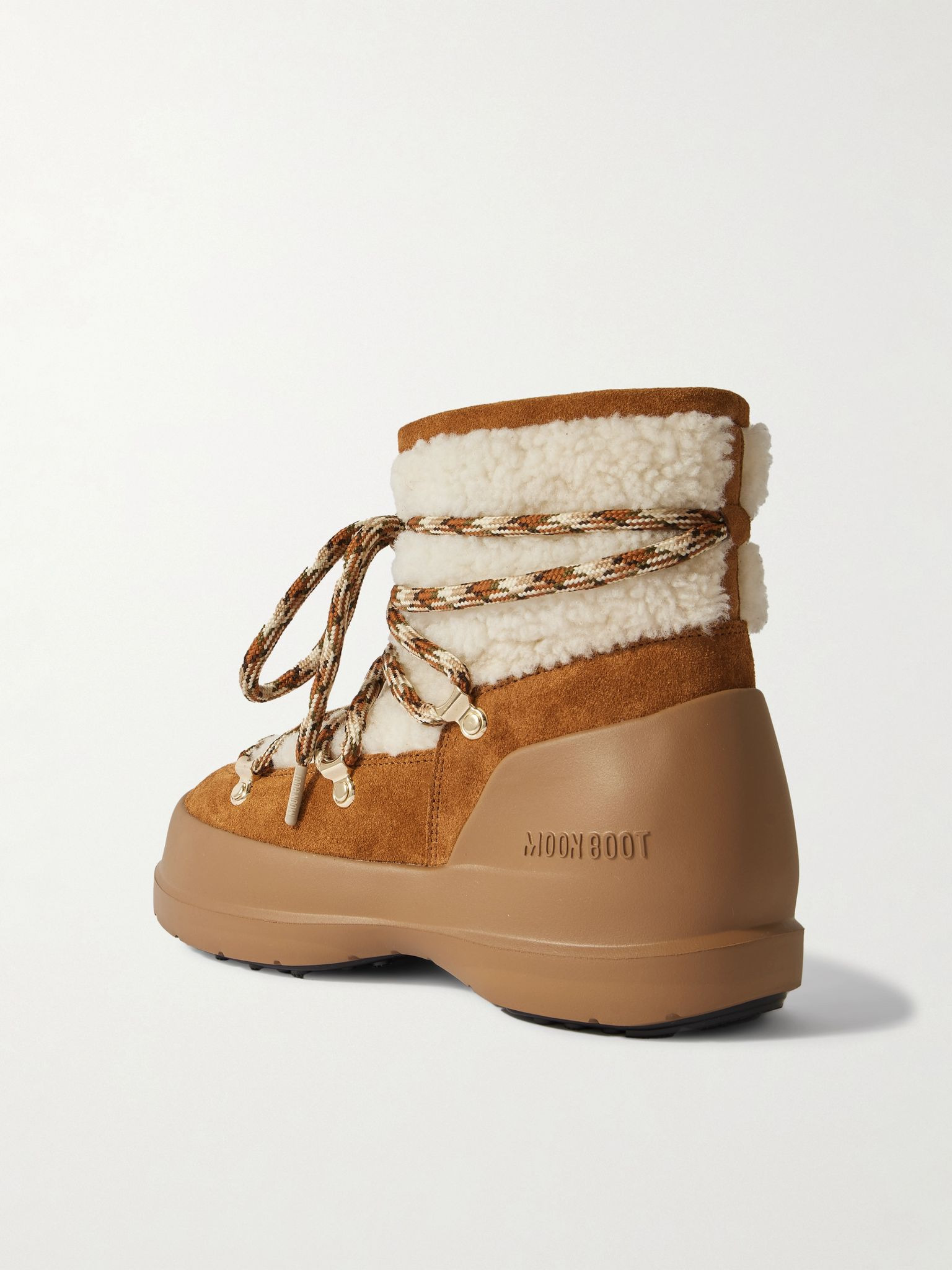 Luna shearling snow boots Tan - 3