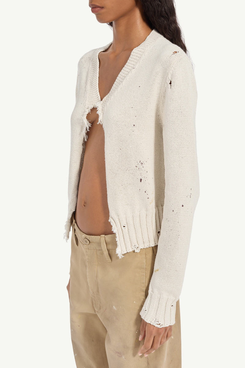 Paint Knit Cardigan 4