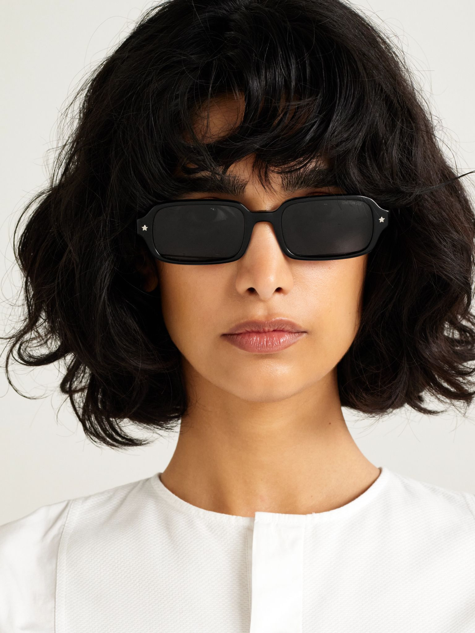 DiorPacific S3I rectangular-frame acetate sunglasses Black - 2
