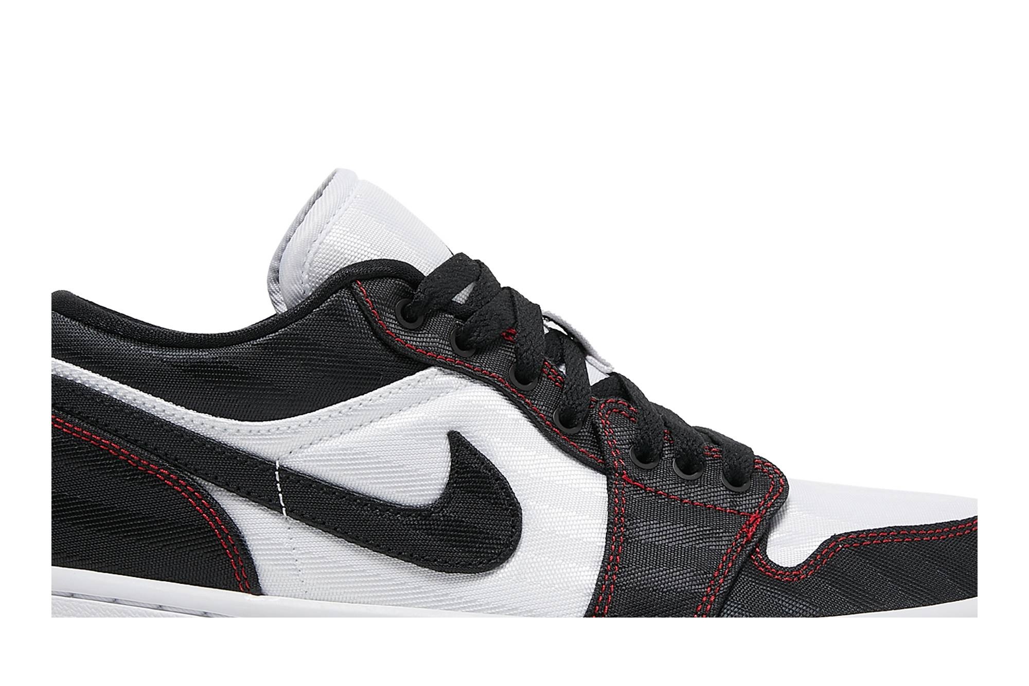 Wmns Air Jordan 1 Low SE Utility 'White Black Red' - 2