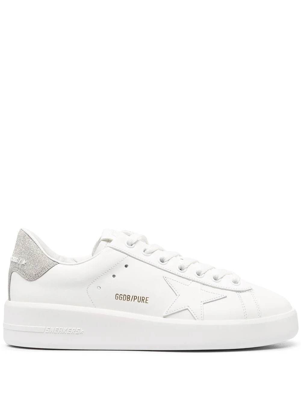 Golden Goose Women Purestar Leather Sneakers - 1