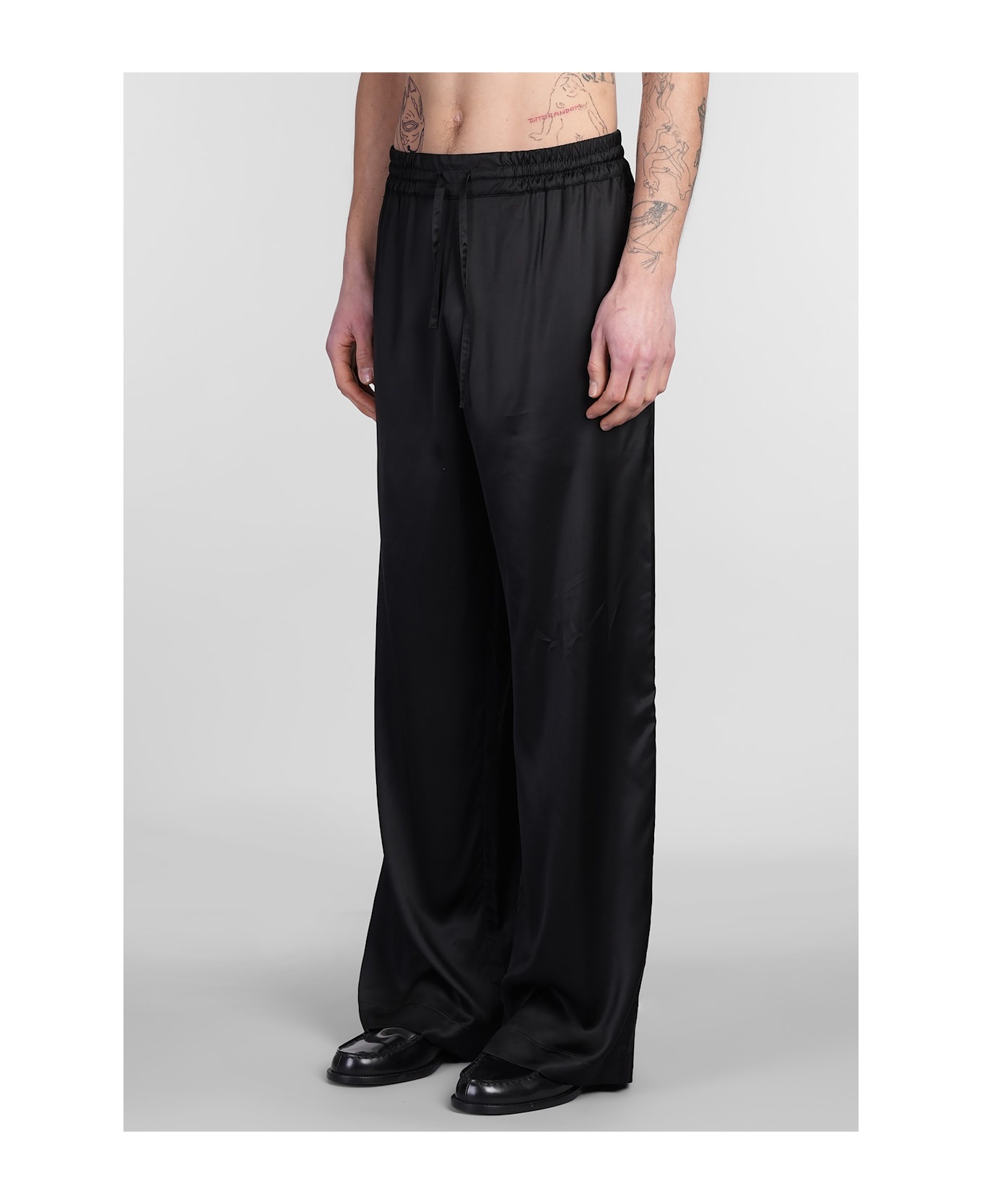 Pants In Black Viscose - 4