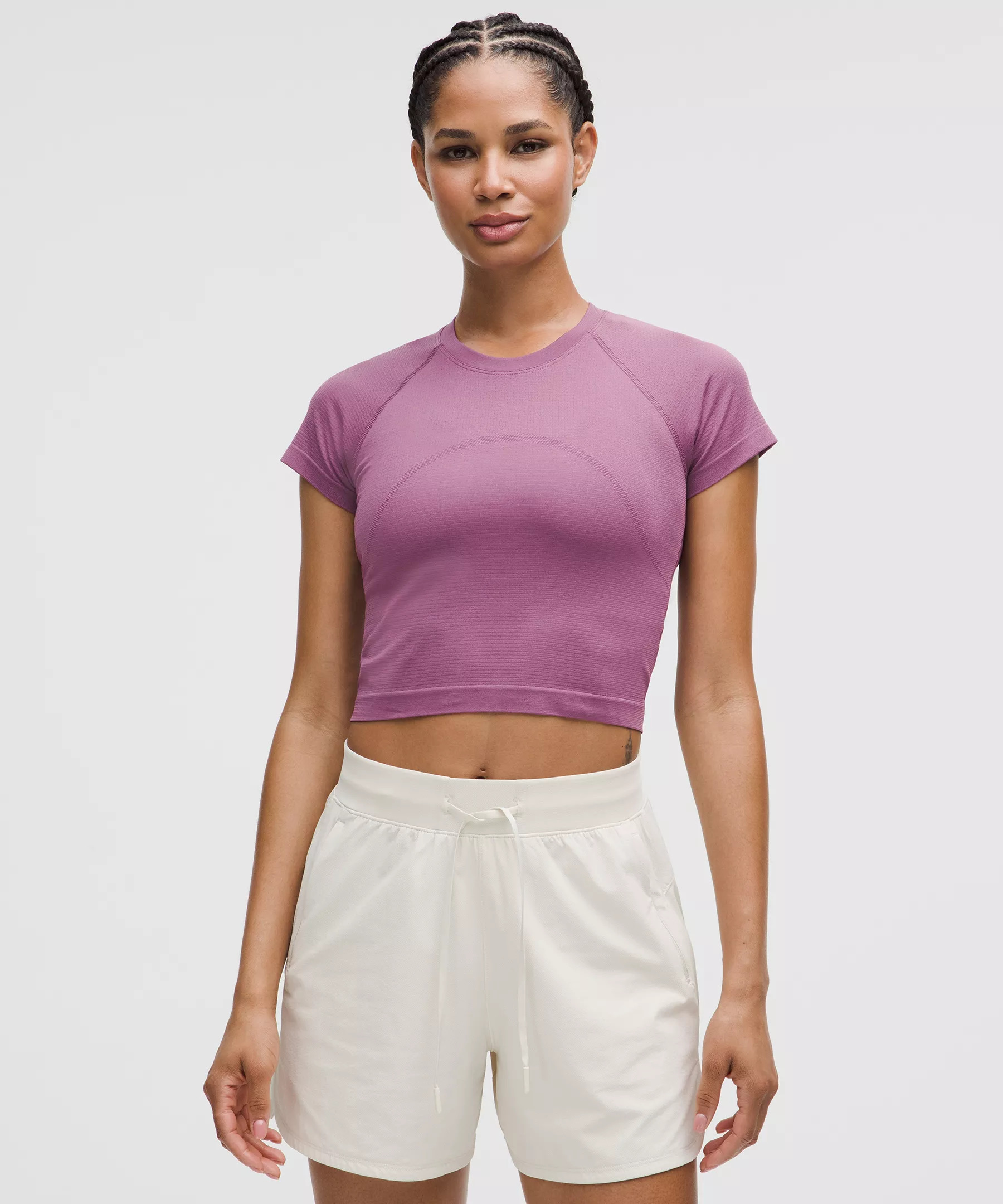 Swiftly Tech Cropped Short-Sleeve Shirt 2.0 - 1