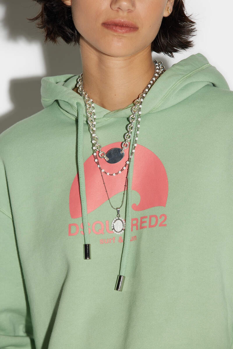 D2 SURF&FUN CUT HOODIE - 4
