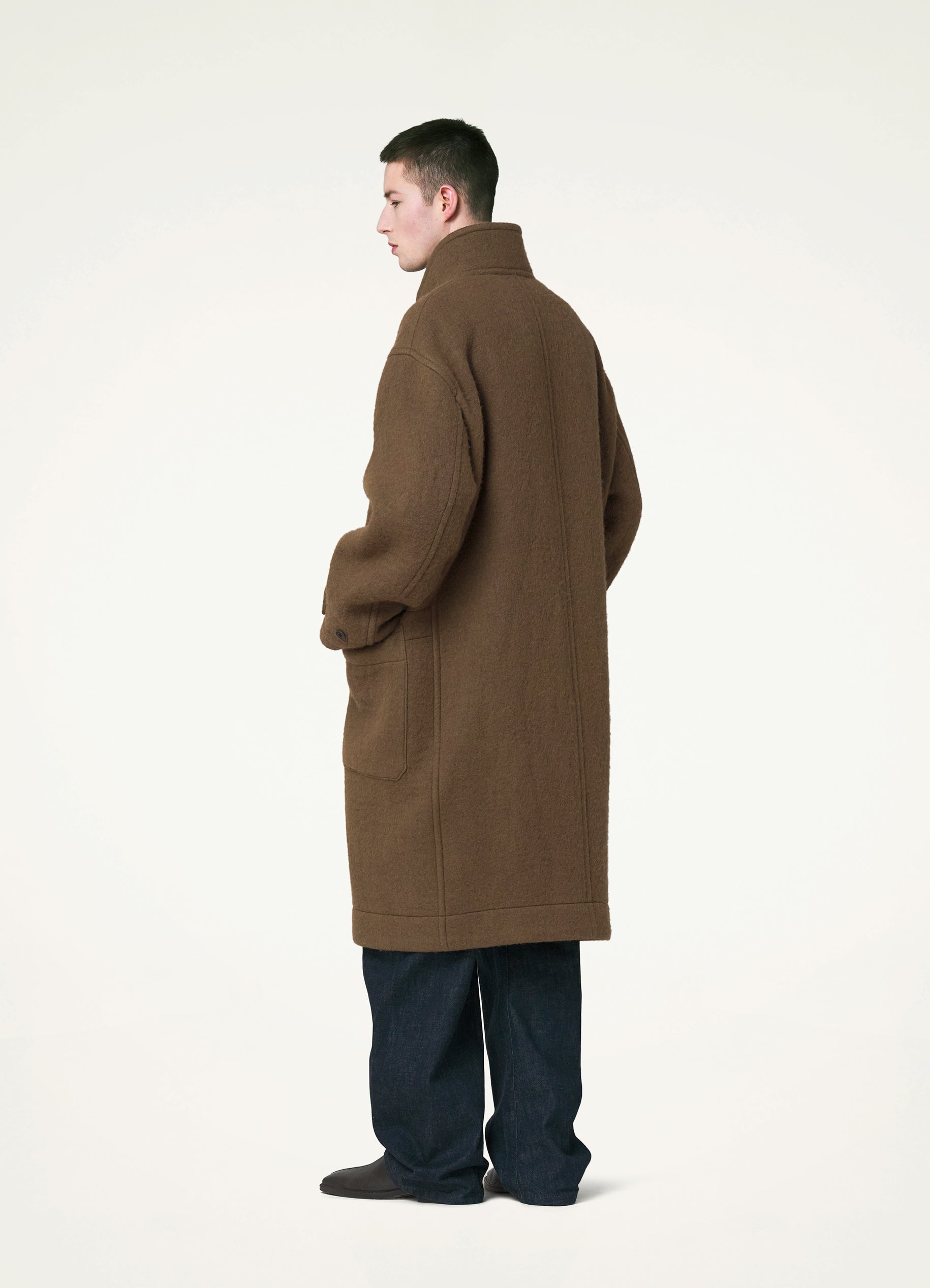 MAXI DUFFLE COAT - 4