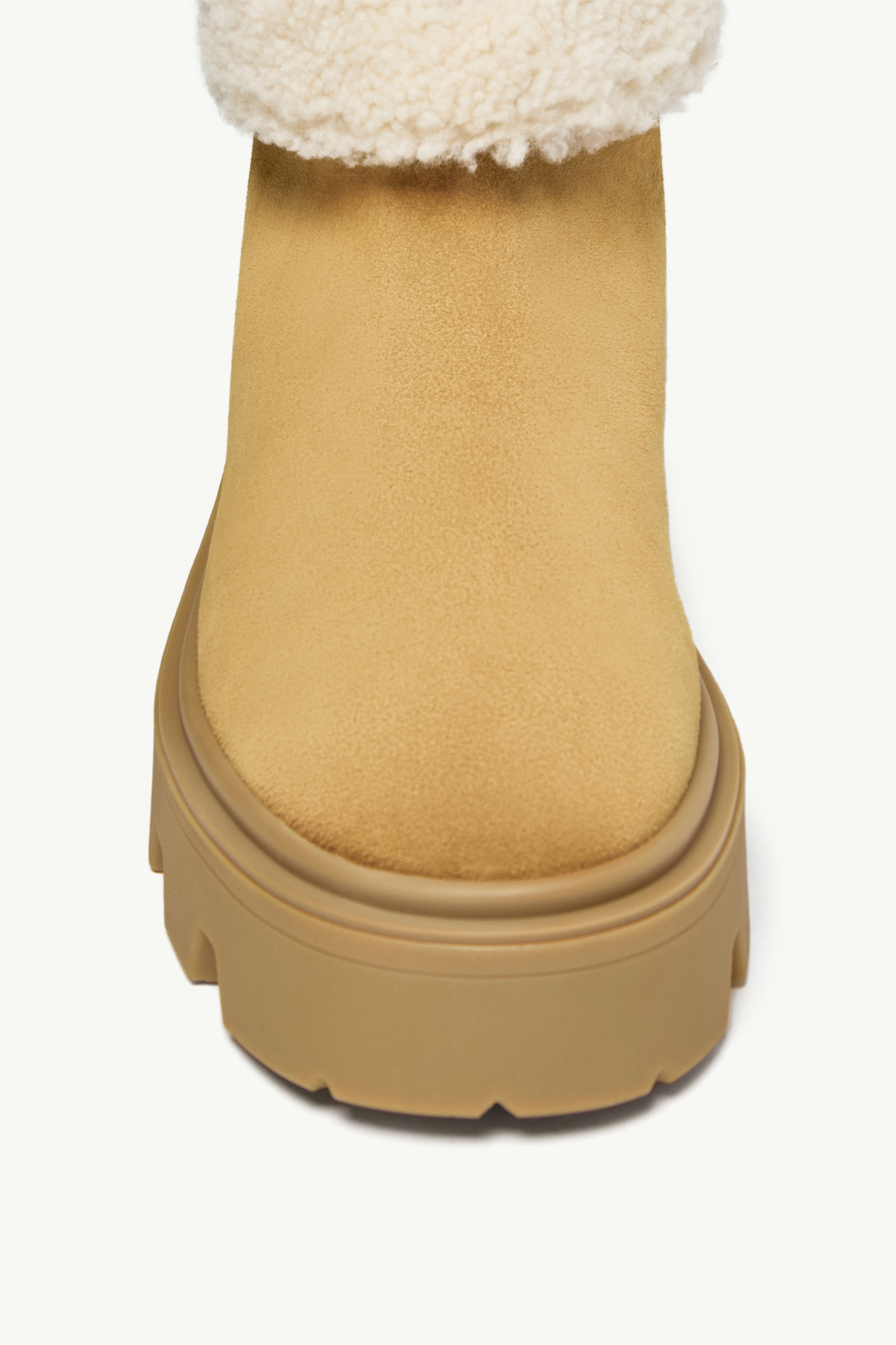 Aurea Mid Suede & Shearling Boots - 3