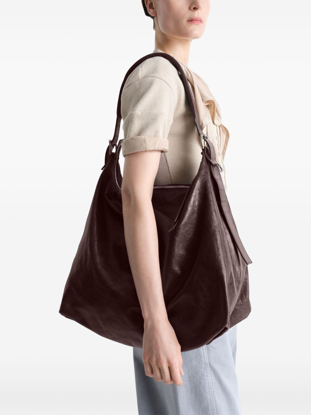 belted shoulder bag - 3