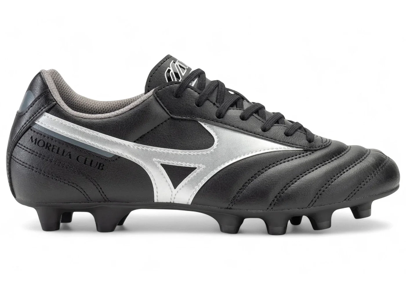 Mizuno Morelia II Club FG Black Galaxy Silver Dark Shadow - 1