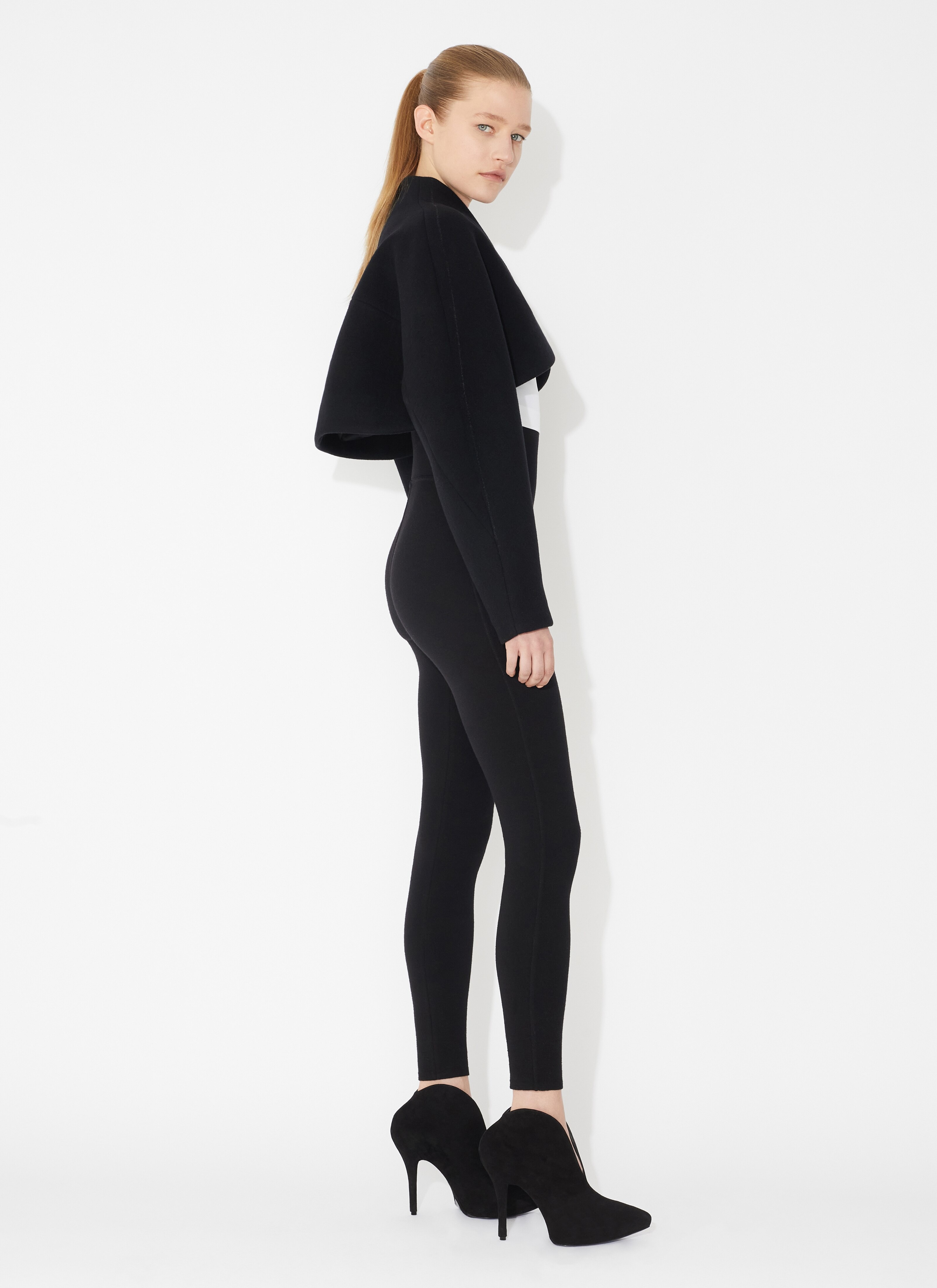 WOOL BOLERO JACKET - 4