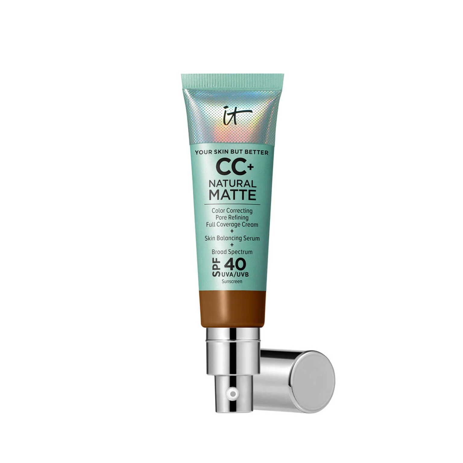 CC+ Cream Natural Matte Foundation with SPF 40 - 1
