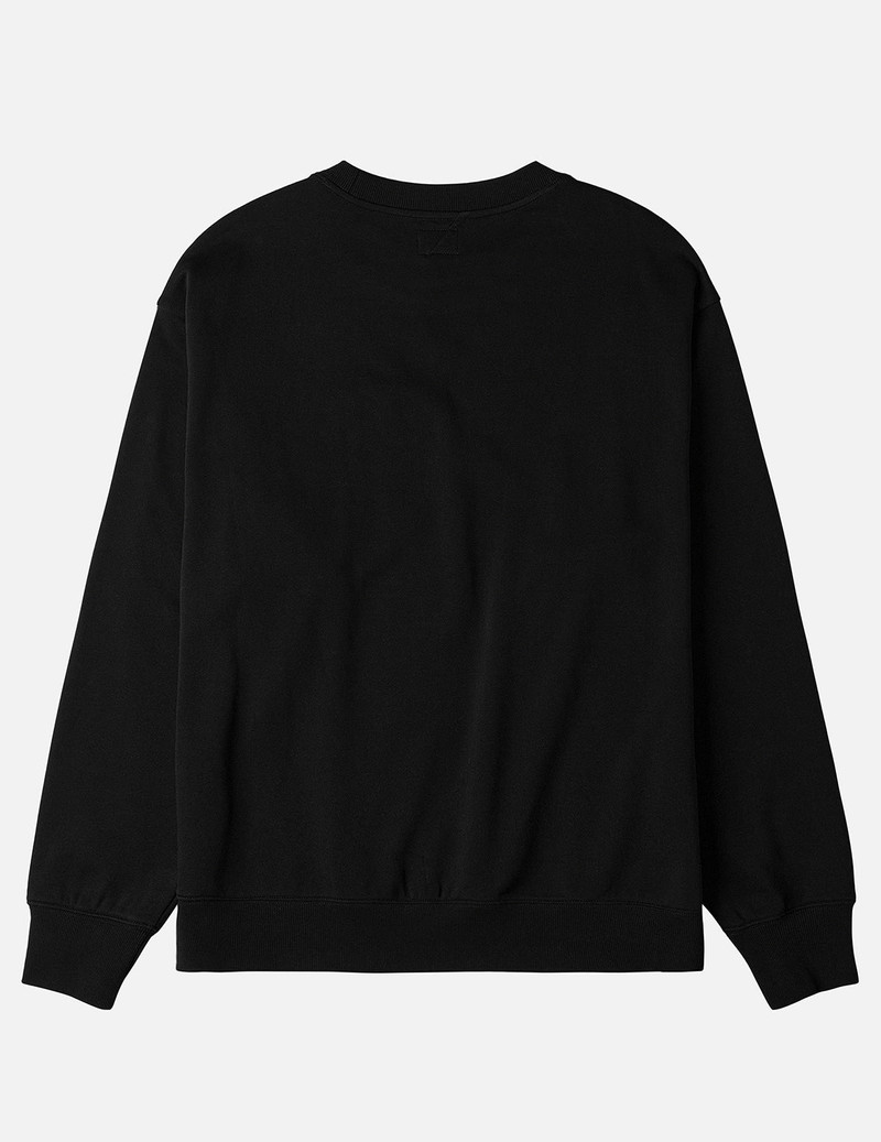 Japanese Print Brocade Pocket Sweatshirt 4