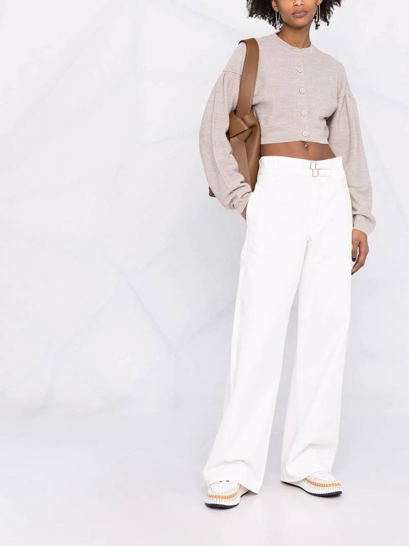 Jil Sander wide-leg denim jeans outlook